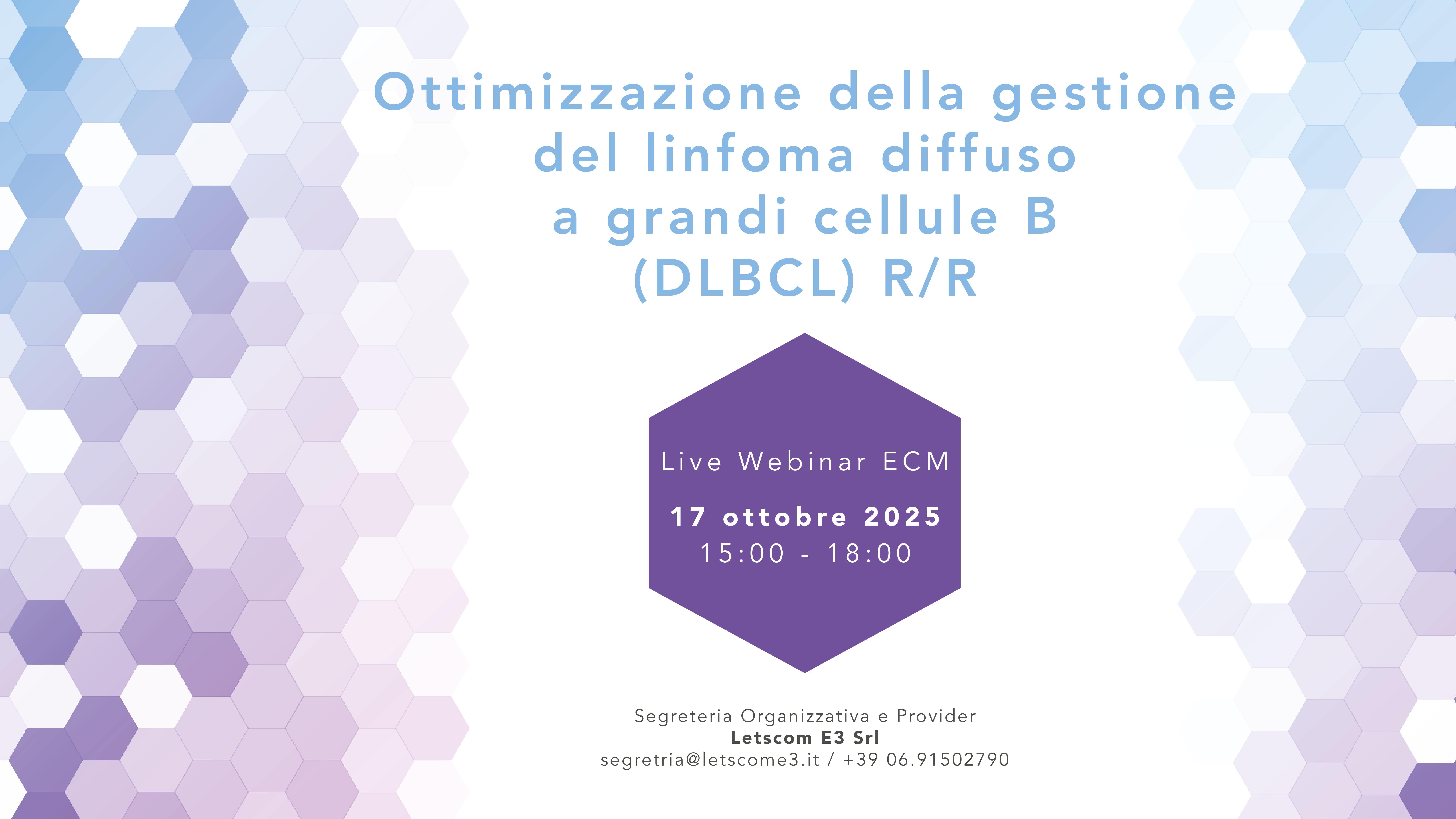 OTTIMIZZAZIONE DELLA GESTIONE DEL LINFOMA DIFFUSO A GRANDI CELLULE B